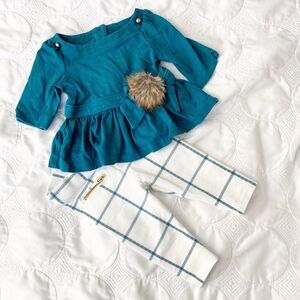 Janie and Jack Swiss Slopes Festive Favorites Outfit 3-6m